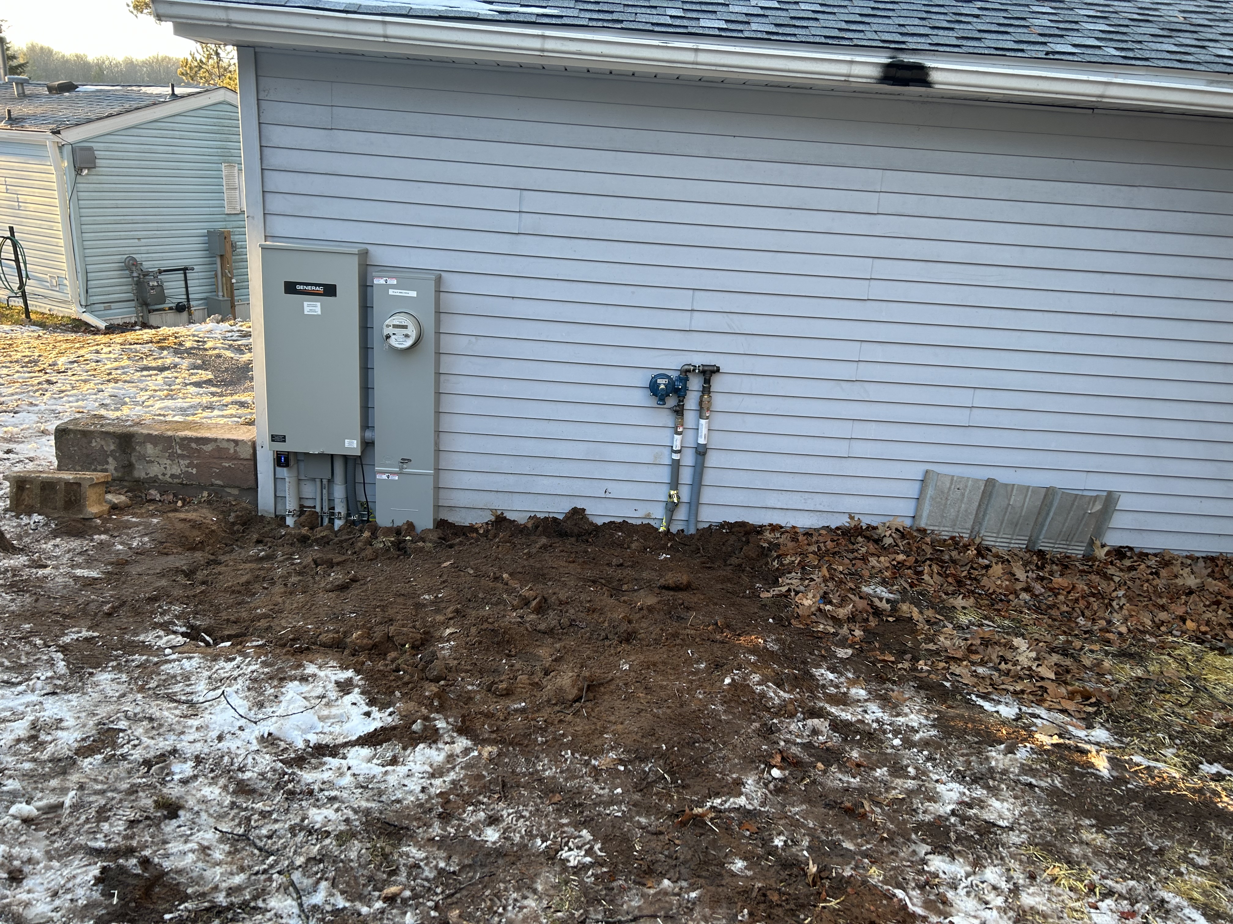 Generator installation